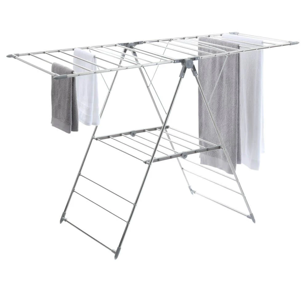 28 Rail Stainless Steel A-Frame Clothes Airer - Image 4
