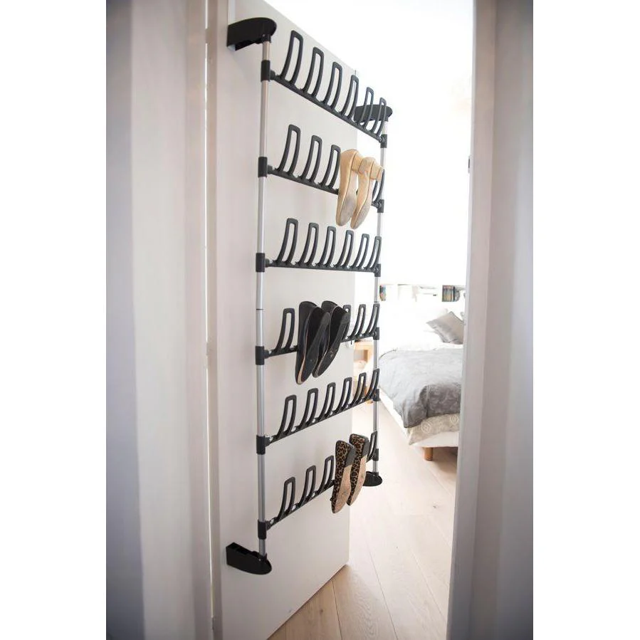 Angela 18 Pair Over Door Shoe Rack - Image 5