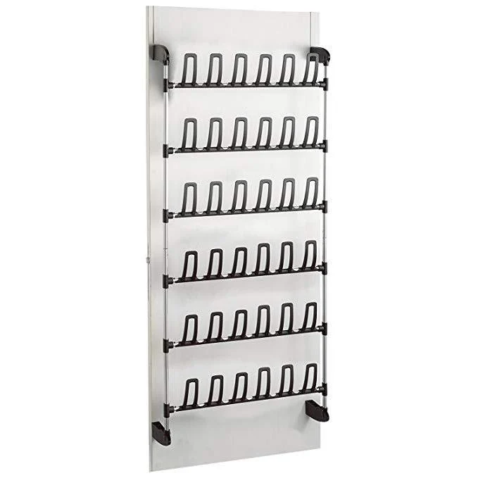 Angela 18 Pair Over Door Shoe Rack - Image 6