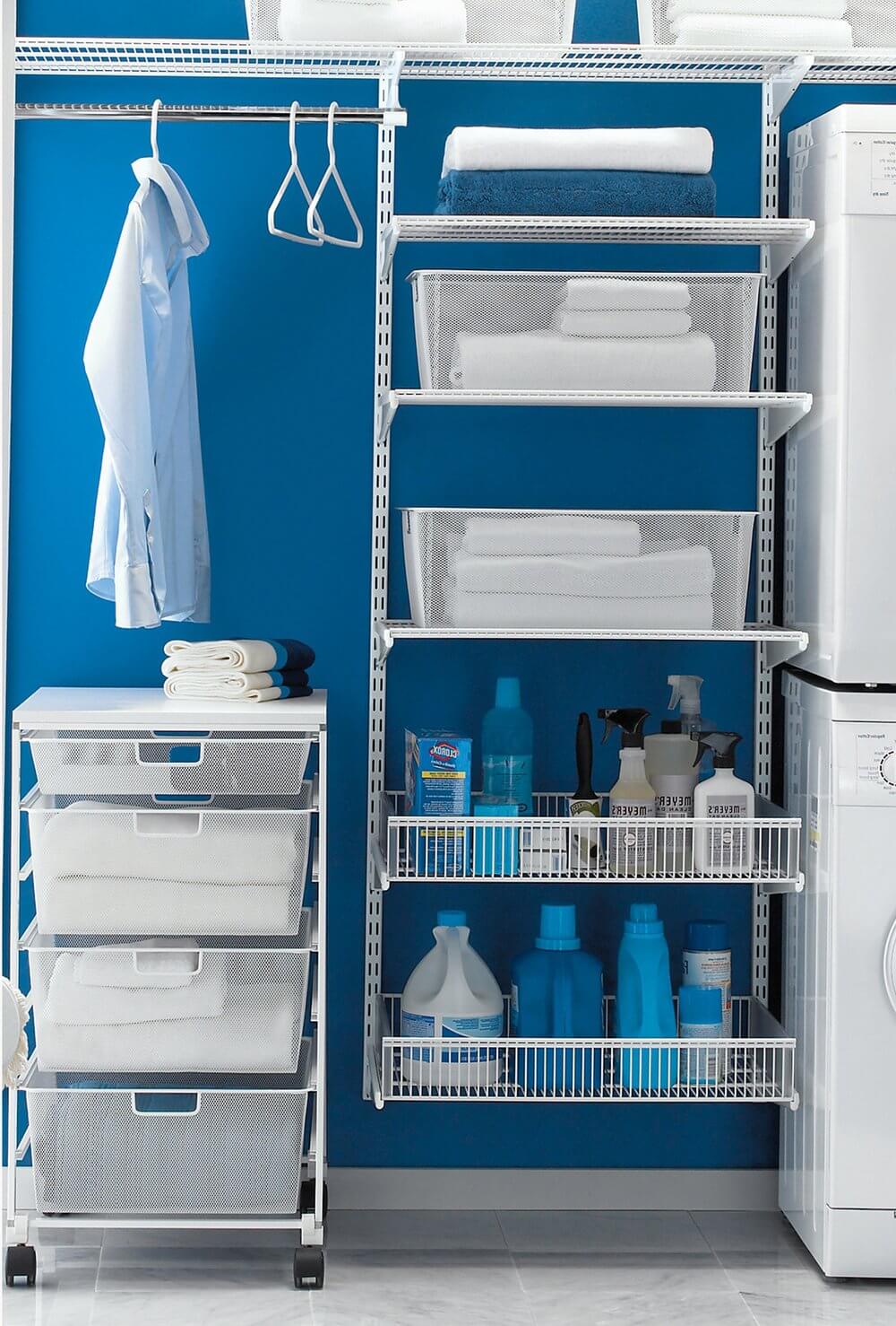 Elfa Basics 45 Standard Mesh Drawer Kit White - Image 4