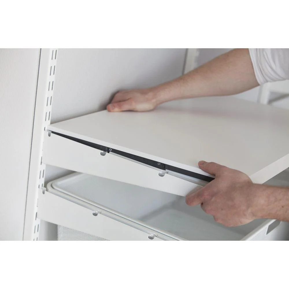 Elfa Click In Shelf Bracket D: 30 White - Image 3