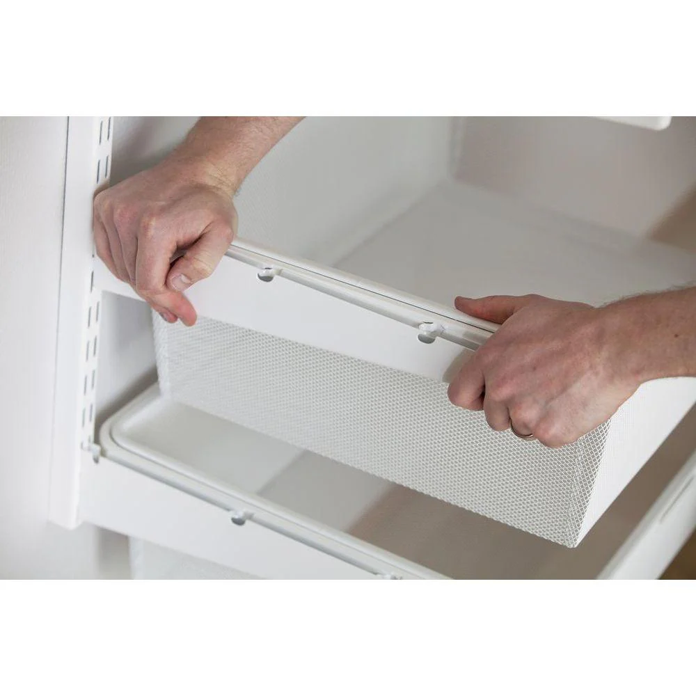 Elfa Click In Shelf Bracket D: 30 White - Image 4