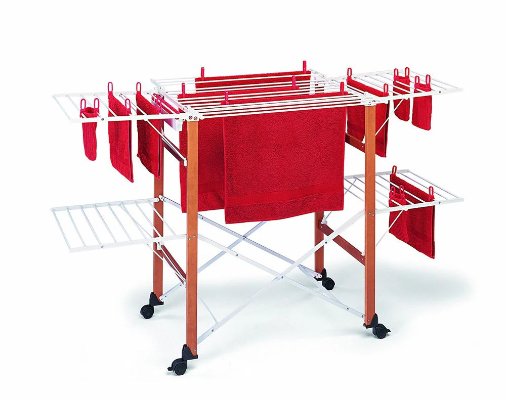 Foppapedretti Gulliver Clothes Airer Walnut - Image 6