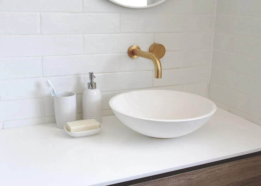 Hush Ceramic Soap Dispenser White - Image 3