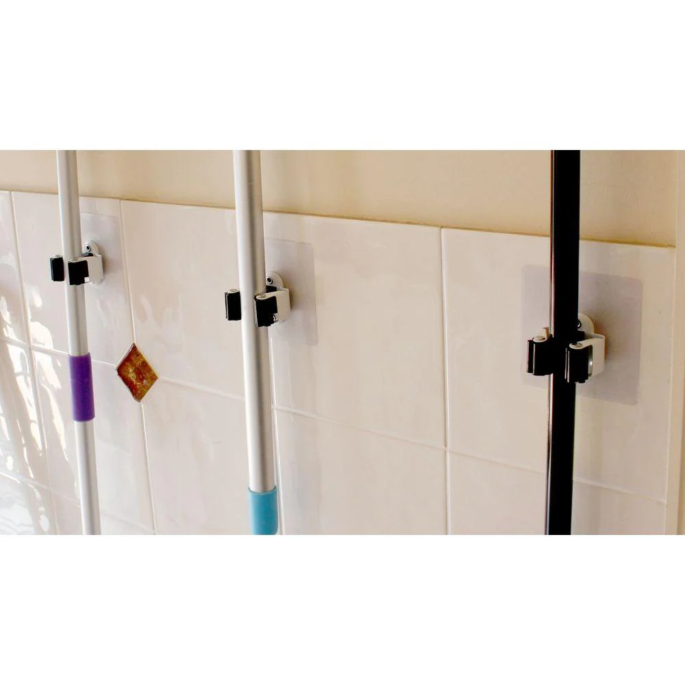 i-Hook Nano Suction Broom & Mop Handle Holder - Image 3