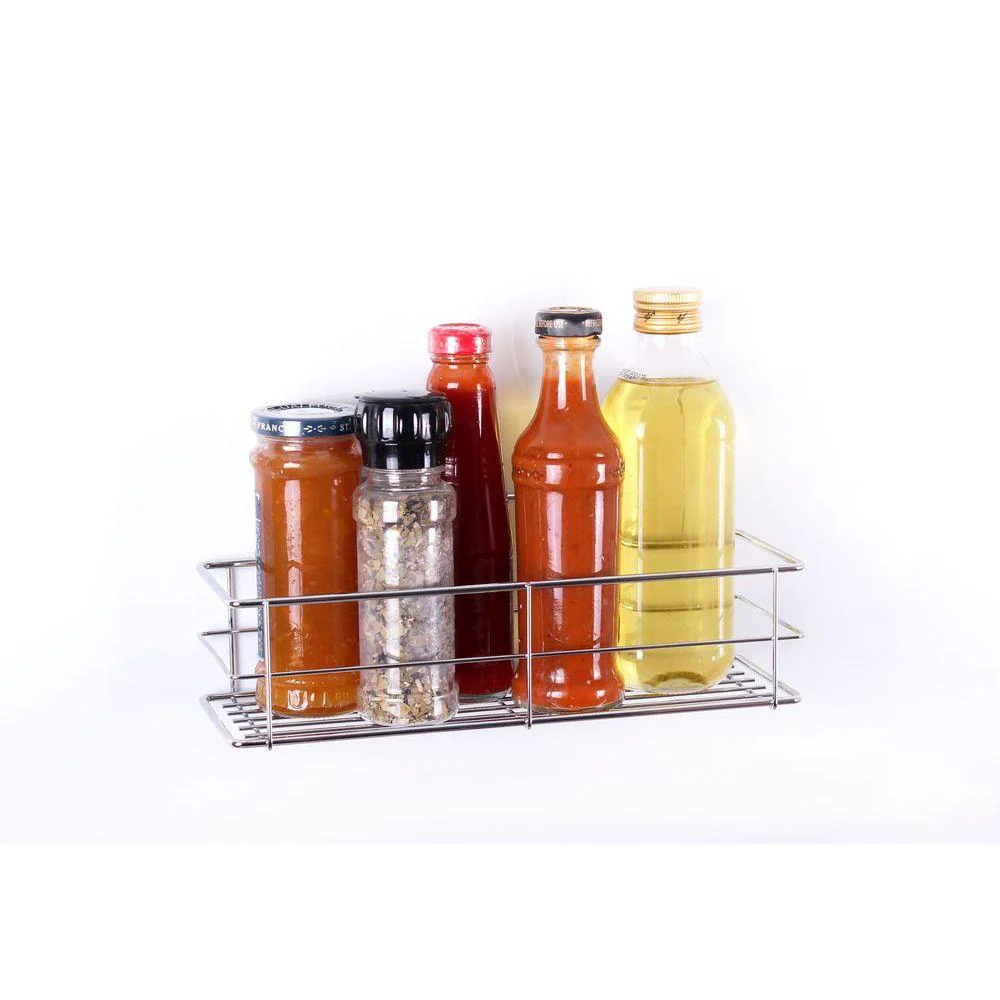 i-Hook Nano Suction Pantry Rack Stainless Steel - Image 3