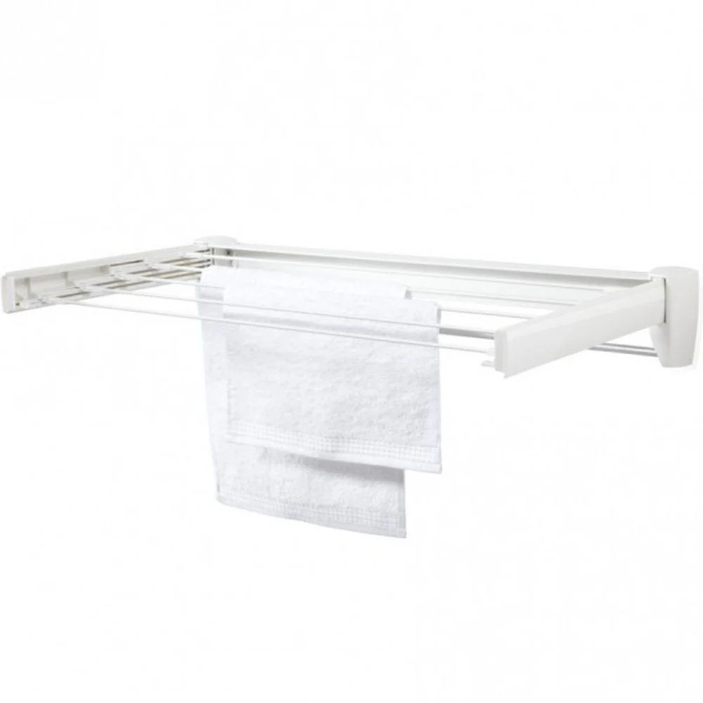 Leifheit Telegant Plus 70 Wall Mounted Clothes Airer White - Image 4