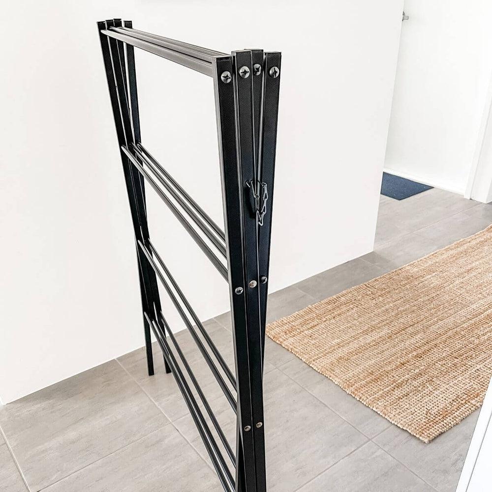 Limited Edition Heavy Duty Clothes Airer Matte Black - Image 3