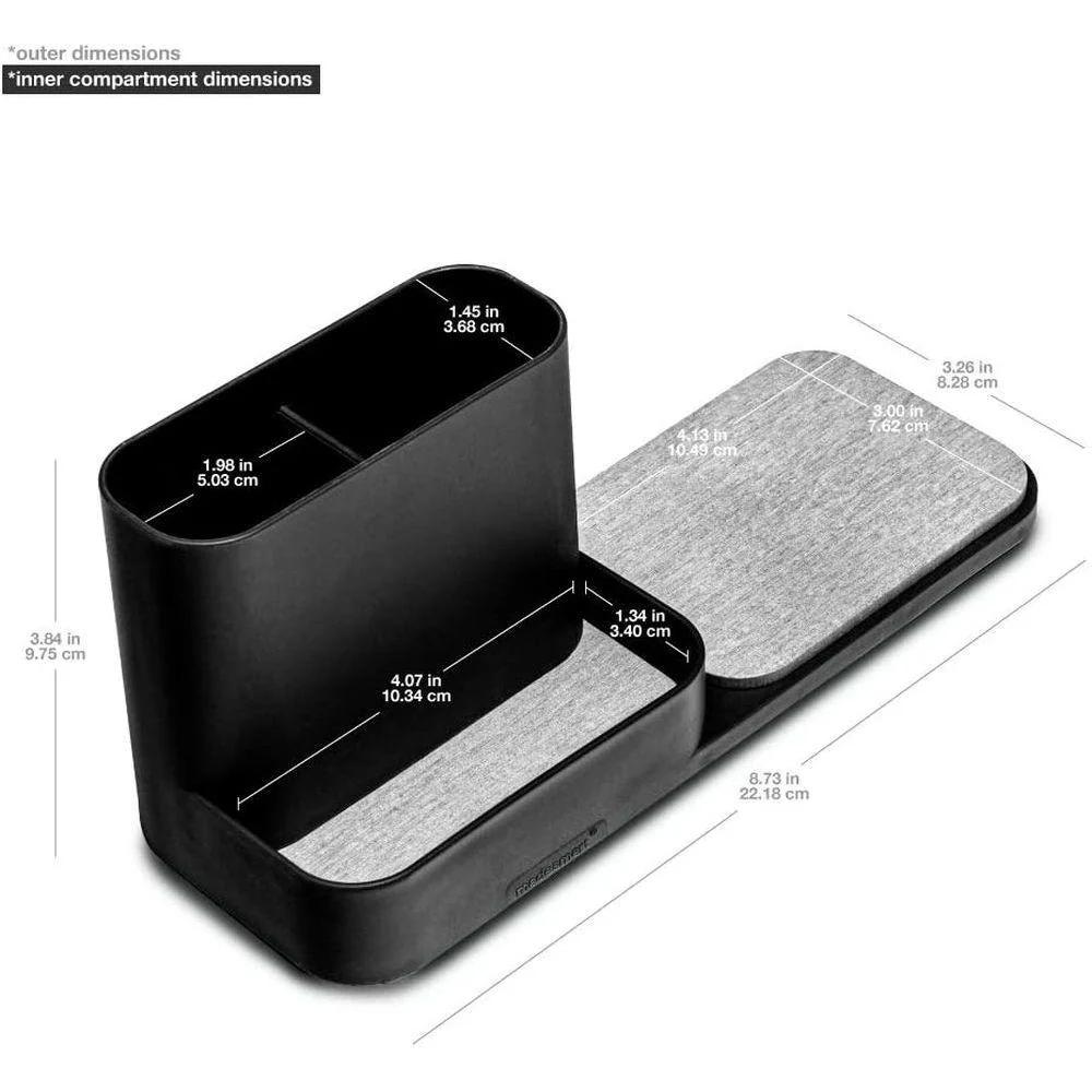 Madesmart Large Drying Stone Sink Caddy - Image 4