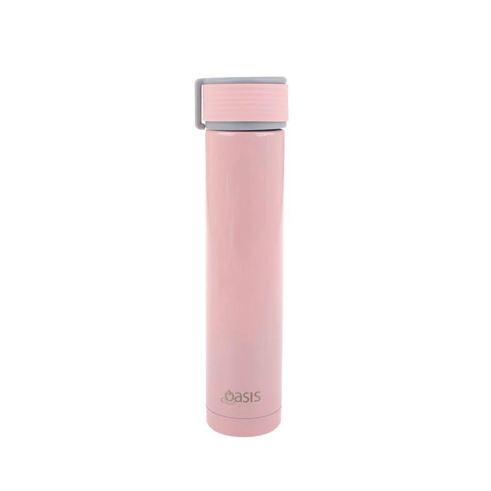 Oasis 250ml Skinny Mini Pastel Insulated Water Bottle Pastels - Image 6