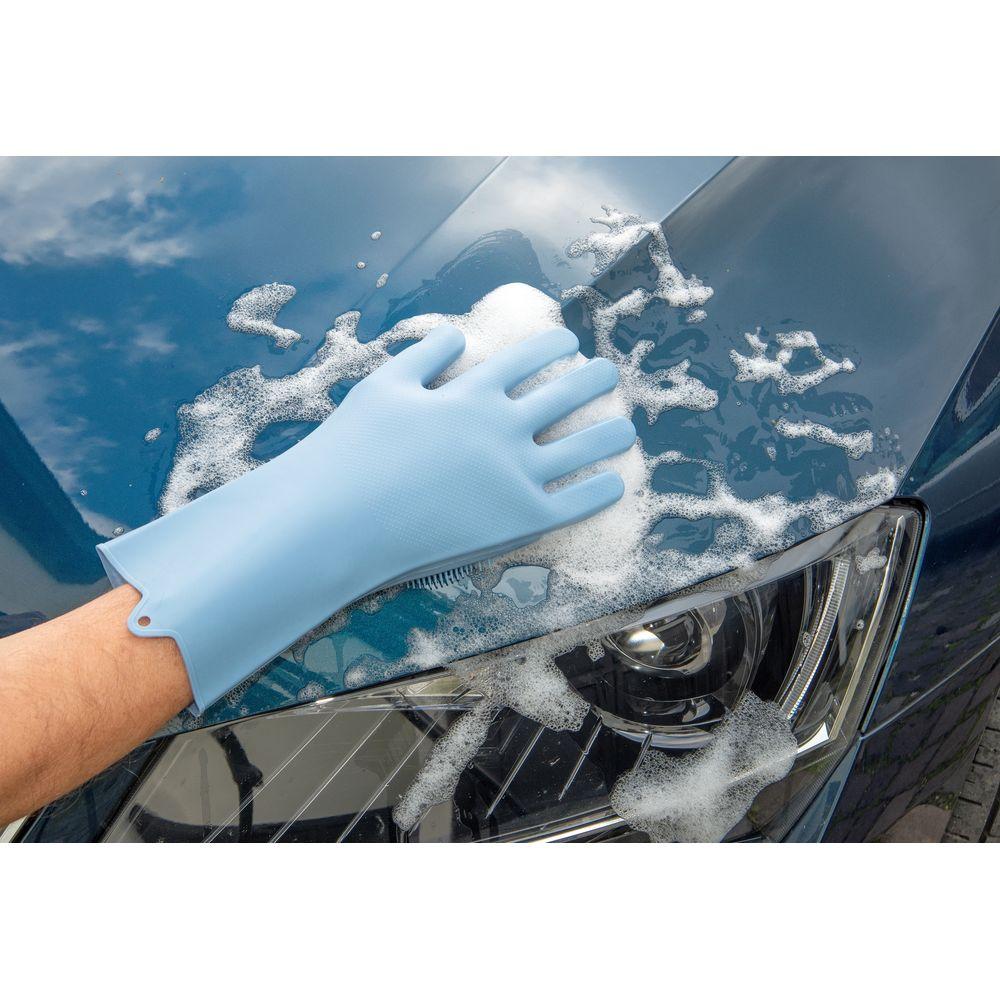 Rena Silicone Cleaning Gloves 2 Pack Blue - Image 6