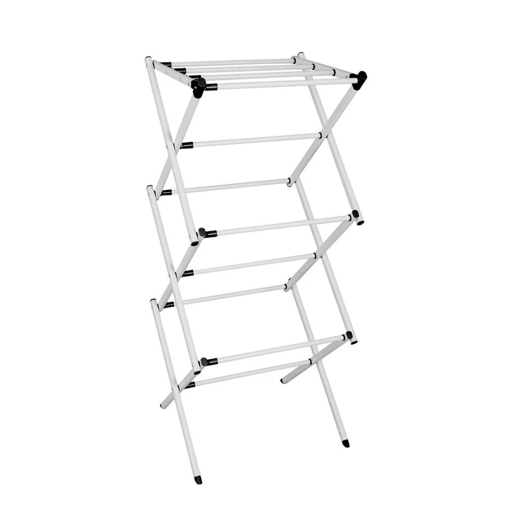 Suite Expandable Concertina Clothes Airer White - Image 4