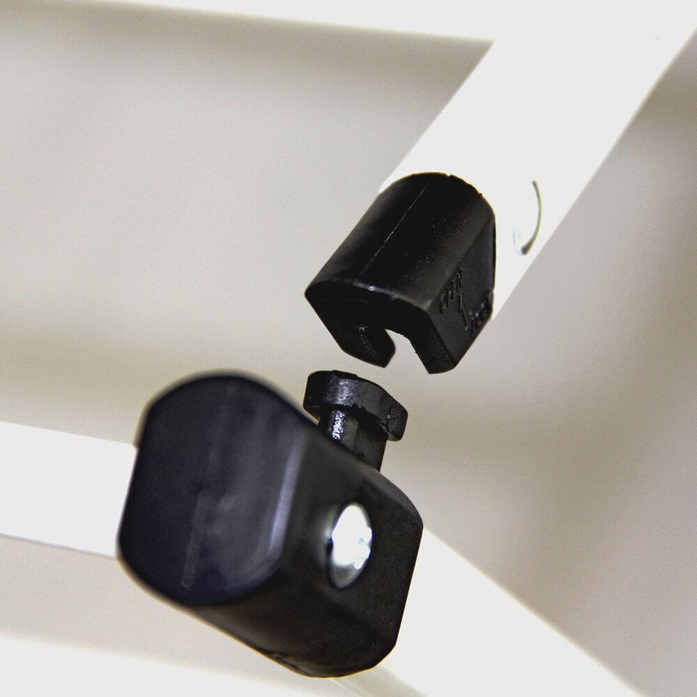 Suite Expandable Concertina Clothes Airer White - Image 6