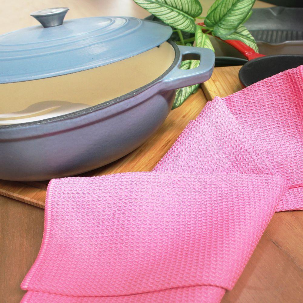 White Magic Microfibre Tea Towel Pebble - Image 3